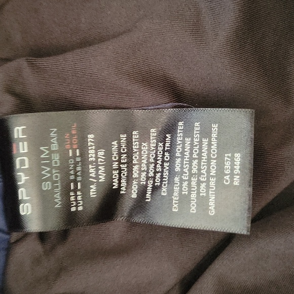 Spyder swim shorts - Picture 3 of 3